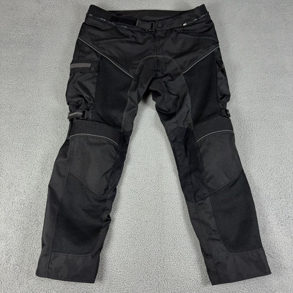 Triumph Motorcycle Pants Mens 42/52 Padded Vented Armored Riding Touring Utility